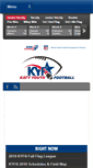 Mobile Screenshot of katyyouthfootball.com